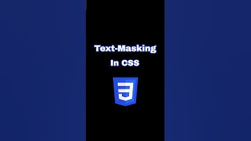 Text masking in css#trending #shortviral #shortsvideo #csseffects#text #maskingedit