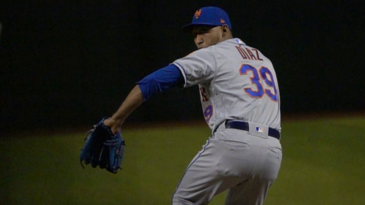 Edwin Diaz Slow Motion Mechanics, Pitch Grips/Releases 