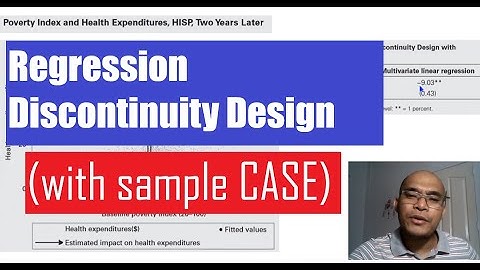 Regression Discontinuity Design