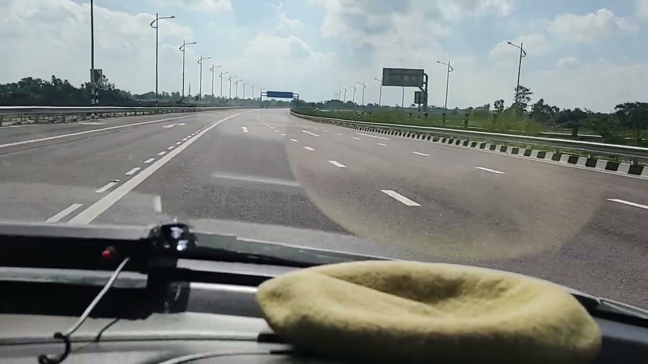 pubanchal expreshway drive my car with safty