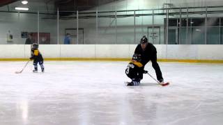 Chris's First Hockey Game