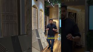 This looks like expensive 3D wall design?.....but it's not 👀