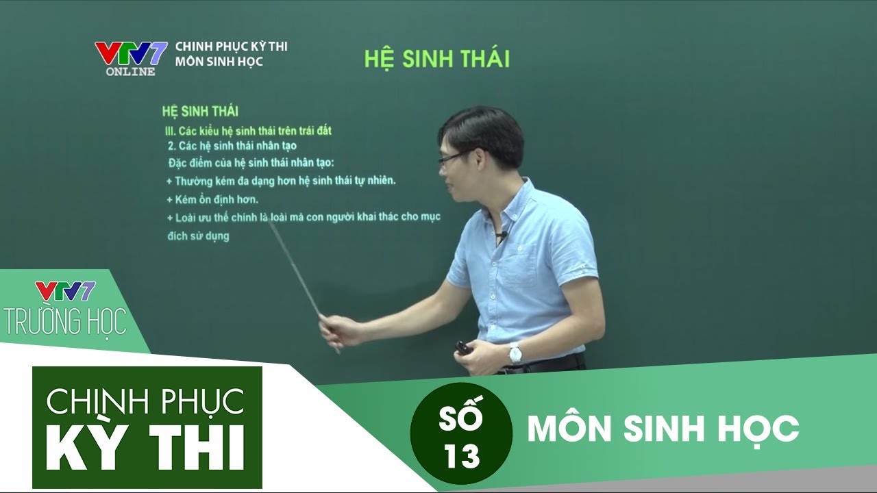 VTV7 | Chinh phục kỳ thi 2016 | Sinh học | Số 13