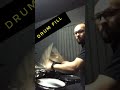DRUM FILL #drums #drummer #batterista #shorts #musica #drumming #viradas