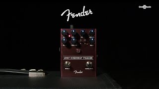 Fender Lost Highway Phaser | Gear4music demo - YouTube
