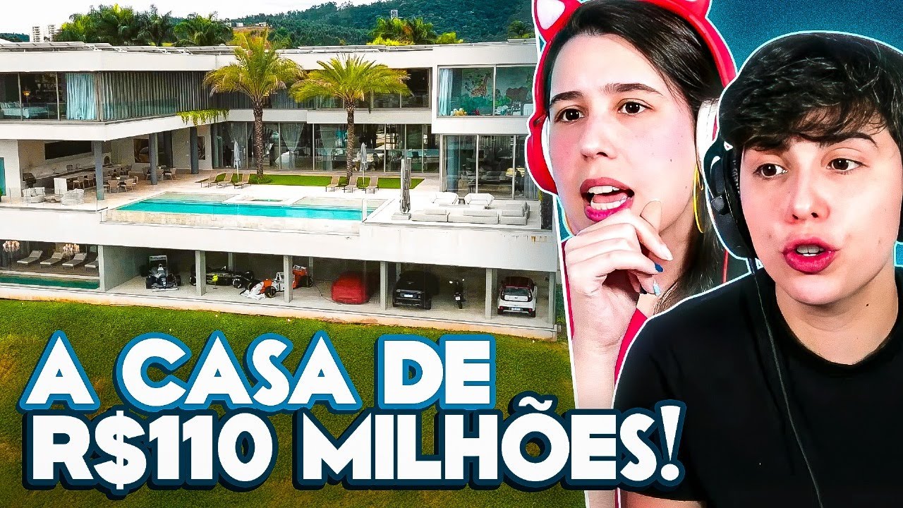A CASA DE 100 MILHÕES! SERÁ QUE VALE? | React