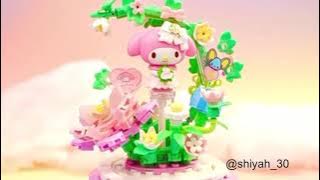 Keeppley building blocks Sanrio music box #kuromi #mymelody #shorts #subscribe