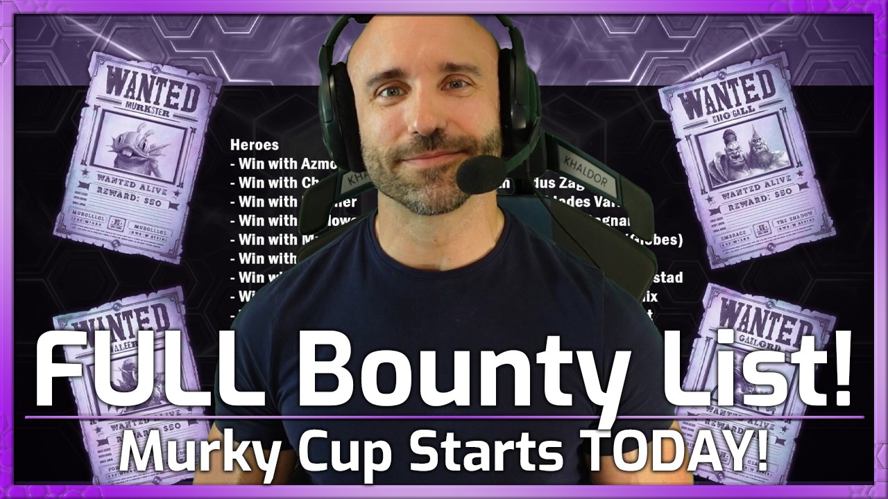 FULL LIST: Murky Cup Bounties! - Heroes of the Storm