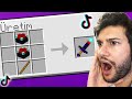 VİRAL minecraft TİKTOK hilelerini test ettim 4!