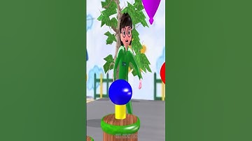 Scary Stranger 3D - Squid Game (오징어 게임) Trying Honeycomb Candy Shape Challenge in Little Ballon Game