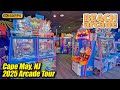 Beach Arcade (Cape May NJ), July 2025 arcade tour, new 4K full walkthrough