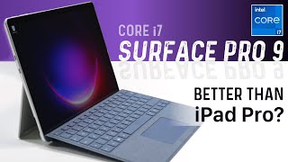 IPAD PRO BEATER?  Microsoft Surface Pro 9 with Intel Core-i7