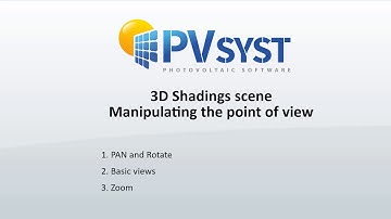 PVsyst 7 - Shadings 003 - Point of view