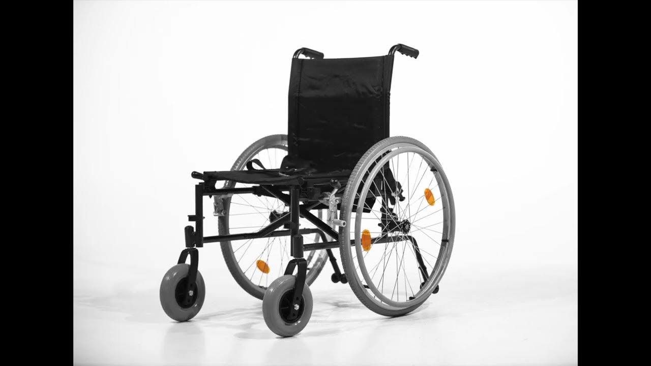 كرسي متحرك سهل الفك والتركيب WheelChair Easy Assemble & Disassembel