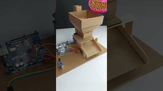 Automatic Feeder Machine with Arduino Uno • #shorts #dcmotor