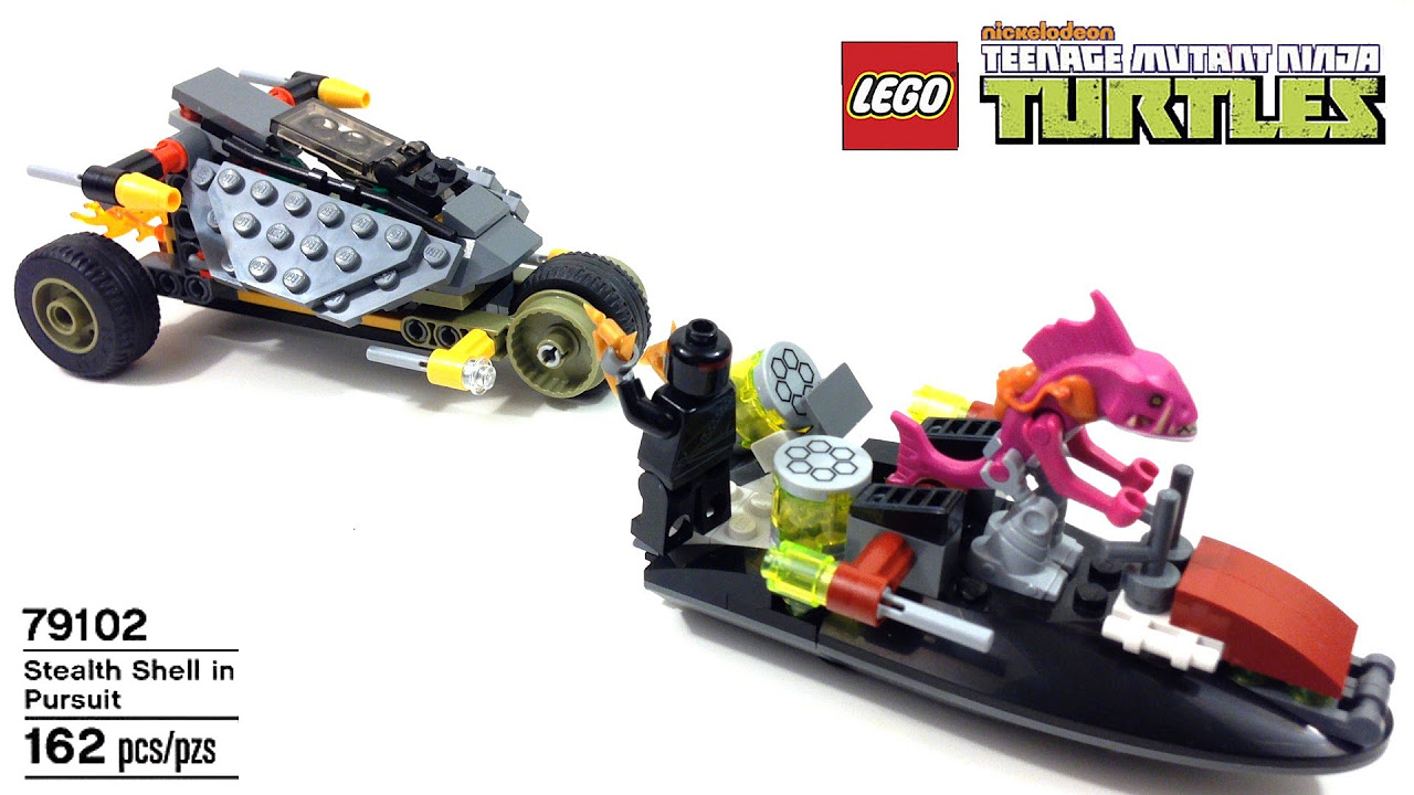 Teenage Mutant Ninja Turtles Lego 79102 Stealth Shell in Pursuit