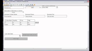 Player Profile An electronic form from Lotus Forms