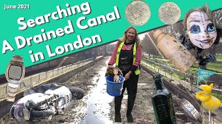 Searching a Drained Canal in London  Strange Objects Revealed (June 2021)