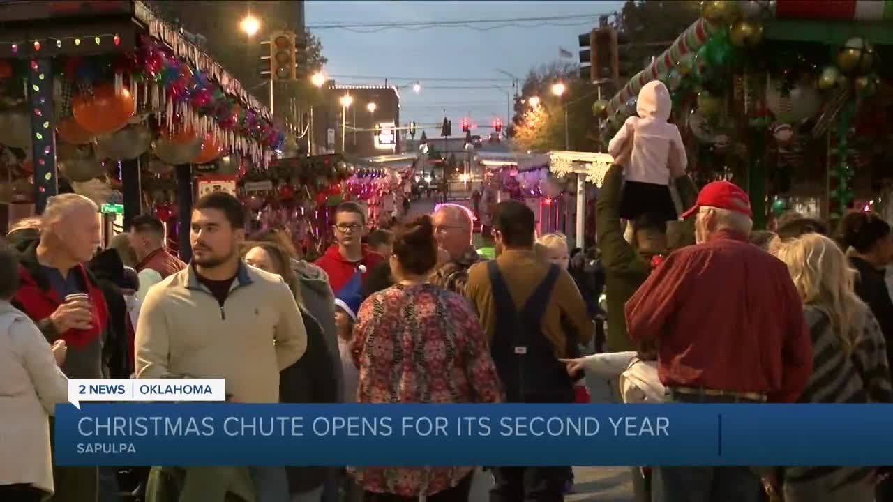 Christmas Chute Opens for it's Second Year YouTube