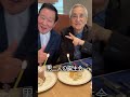 ありがとうございます。5/2の誕生会 。88歳と87歳の男 #なべおさみ