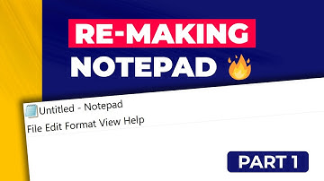 C++ GUI: Complete Notepad App  - New/Open/Save (Part 1) | WinForms