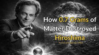 How 0.7 Grams of Matter Destroyed Hiroshima — Feynman Explains