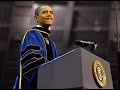 Presidential Visits: President Barack Obama delivers the 2009 Commencement Address
