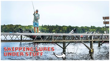 How To SKIP A Fishing Lure BETTER Than Everyone Else!