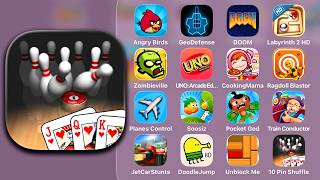 10 Pin Shuffle Bowling - Gameplay Review, Walkthrough - App Store 2009 iOS Top Games screenshot 4