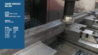 Square Shoulder Milling application machining Steel | Seco Tools