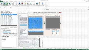 XBRLAnalyst for SEC filing data in Excel