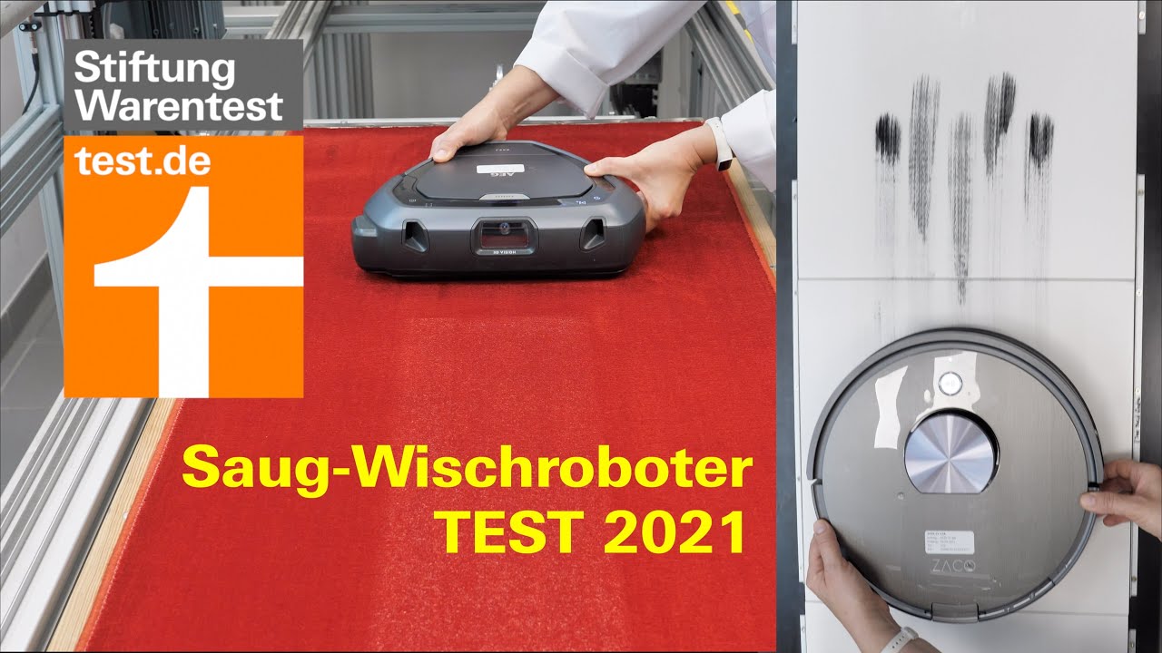 Test Saugroboter 2021: Saug-Wischroboter & Staubsauger-Roboter im Warentest) - YouTube