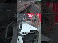 Semi Truck Left Dangling Off Cincinnati Overpass After Crash