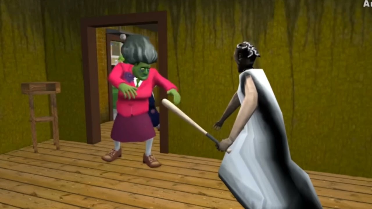 Maimunah kena kejar dengan Zombie!!😱 tiktok: flowershusnaa