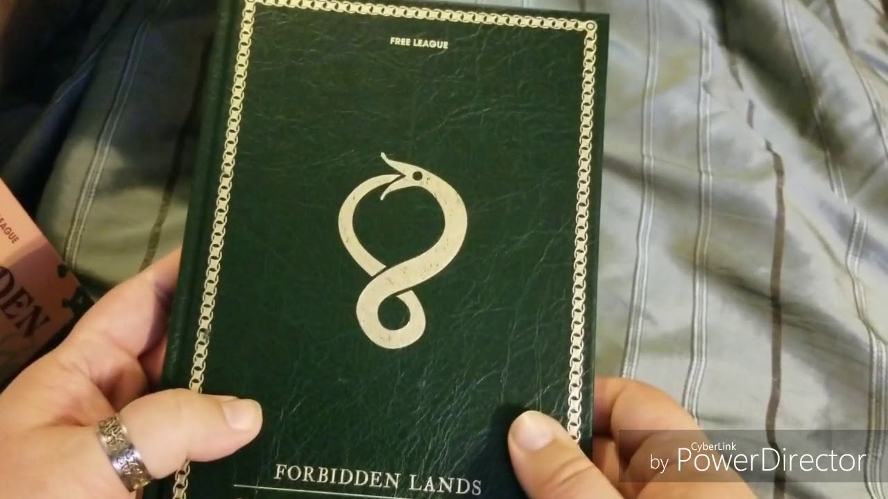 Forbidden Lands rpg Unboxing