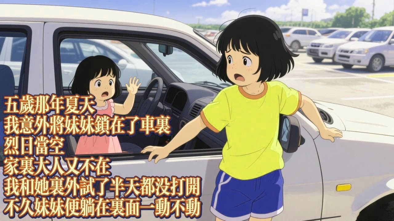 五歲那年夏天，我意外將妹妹鎖在了車裏，烈日當空，家裏大人又不在，我和她裏外試了半天都沒打開，不久妹妹便躺在裏面一動不動，我以為她睡着了｜恐怖動漫｜懸疑動漫｜虐心動漫