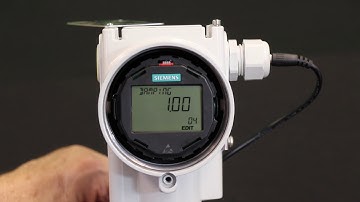 SITRANS P320/420 Push Button Configuration for Flow Measurement