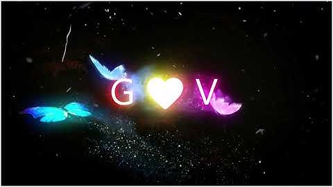 G love V || Initial whatsapp status video || #karthick