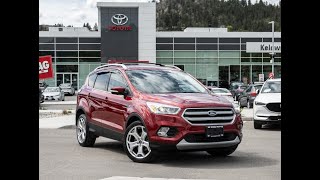 Red 2017 Ford Escape Titanium Walkaround - Kelowna Toyota by Kelowna Toyota 74 views 12 days ago 52 seconds