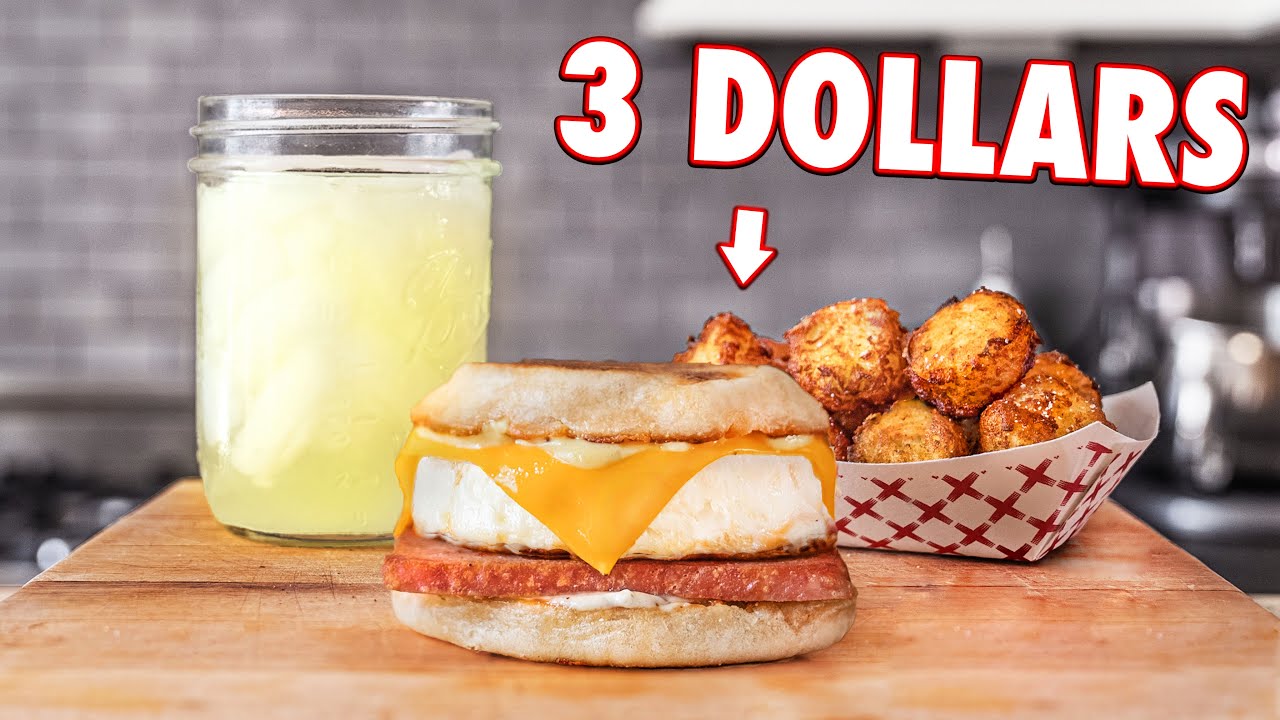 The 3 Dollar Breakfast Sandwich Meal