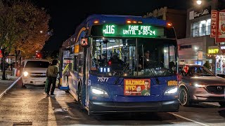 NYCT Bus: PM Rush Hour M116, BxM6, BxM9 Action at 116th St & Lexington Avenue (11/14/23)