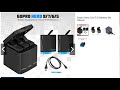 Unboxing batería Telesin Compatible con GoPro Hero 8, 7, 6, 5.