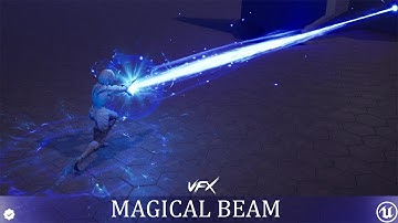 Magical Beam VFX Unreal Engine Preview