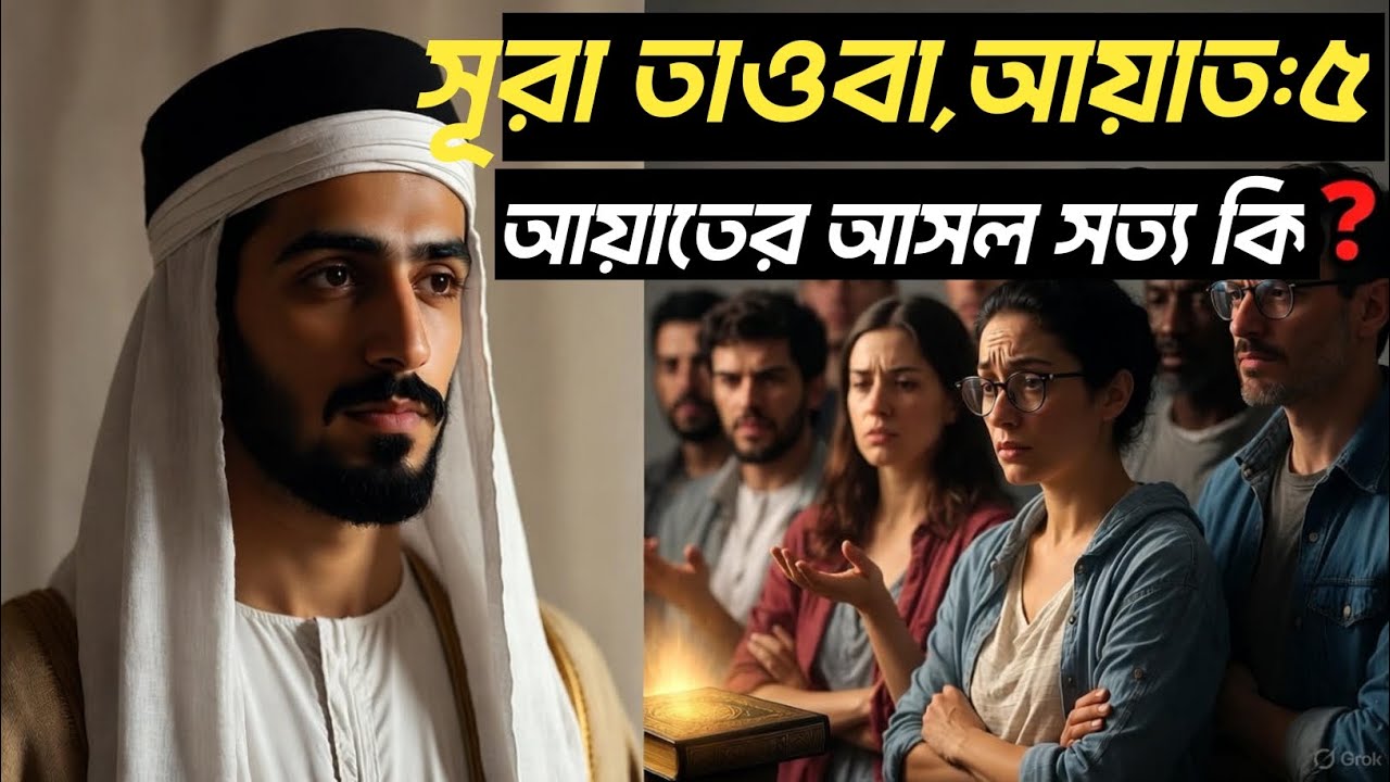 সূরা তাওবা ৫ কি সত্যিই অমুসলিম ত্যা করার আদেশ দেয়? | আয়াতের আসল ব্যখ্যা