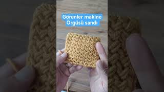 çok kolay örgü modeli anlatımlı#knitting#knittingdesign#modelos#bebekörgüsü#beautiful#keşfet