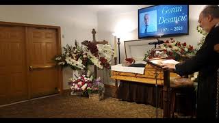 Goran Desancic Funeral Service