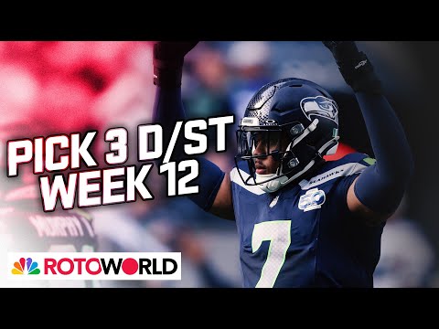 Seahawks, Ravens, Bears top Defense (D/ST) Start 'Em/Sit 'Em for Week 12 | Rotoworld | NFL on NBC