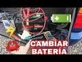 🔋CAMBIAR BATERÍA de COCHE BMW X5 y 🦀PONER PINZAS⚡ + -