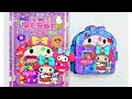 [paper diy] Decorate with sticker Mymelody book | Heo Kitty ASMR  #sticker #mymelody #sticker