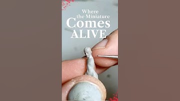 How to Sculpt a 28mm Female Miniature that actually feels alive | Step by Step Tutorial